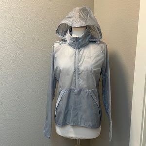 Nike Golf Women’s windbreaker light jacket gray medium athletic running